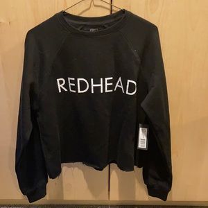 Redhead crew neck sweater